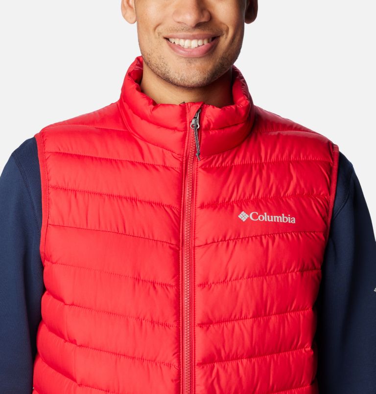 Thumbnail: Men's Slope Edge Vest, Color: Mountain Red, image 4