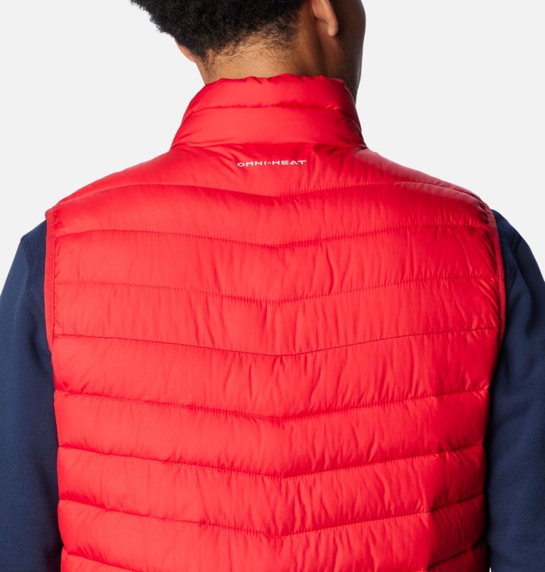 Men's Slope Edge Vest, Color: Mountain Red, image 7