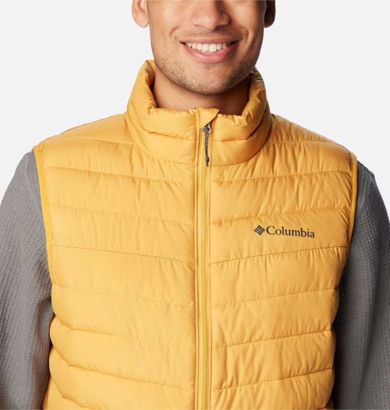 Men's Slope Edge Vest, Color: Raw Honey, image 4