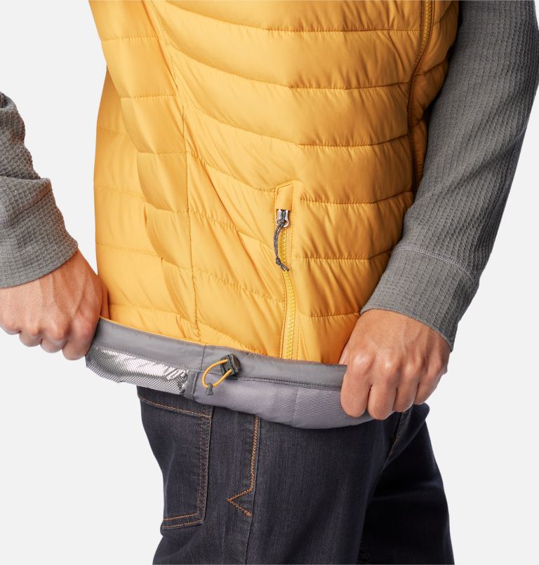Men's Slope Edge Vest, Color: Raw Honey, image 8