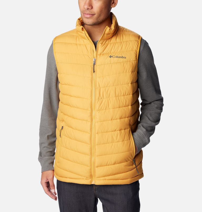Men's Slope Edge Vest, Color: Raw Honey, image 1