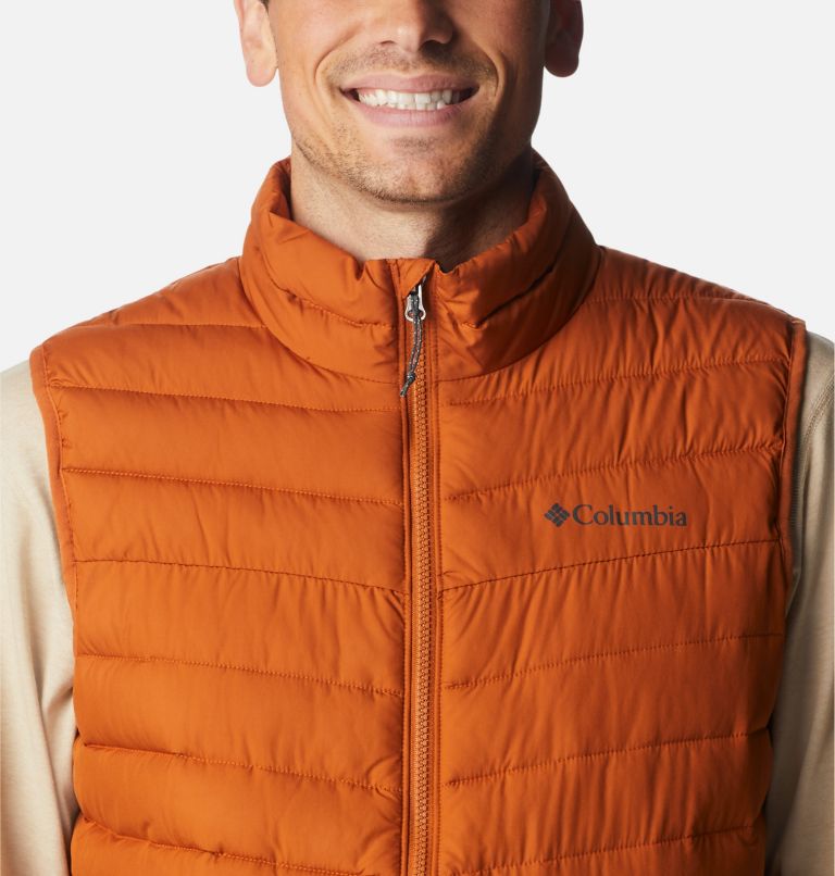 Men's Slope Edge Vest, Color: Warm Copper, image 4