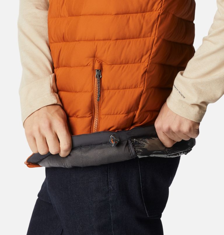 Men's Slope Edge Vest, Color: Warm Copper, image 8