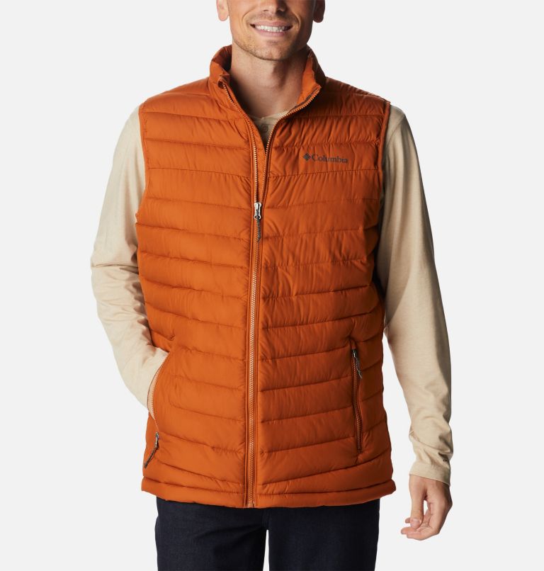 Men's Slope Edge Vest, Color: Warm Copper, image 1