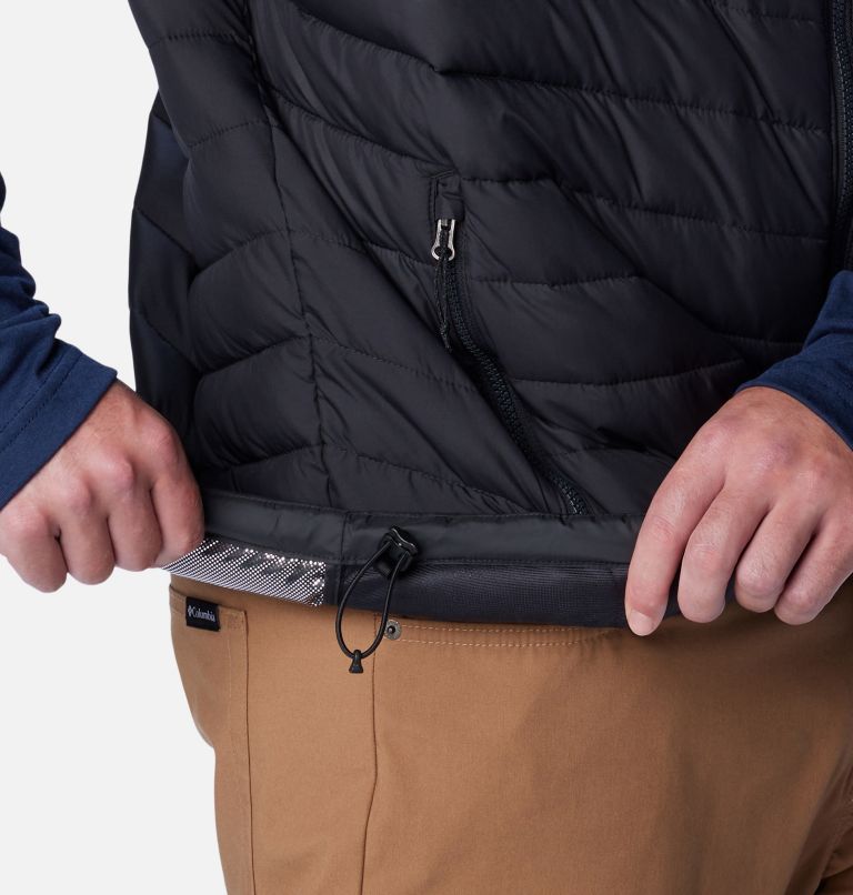 Thumbnail: Men's Slope Edge Vest - Big, Color: Black, image 8