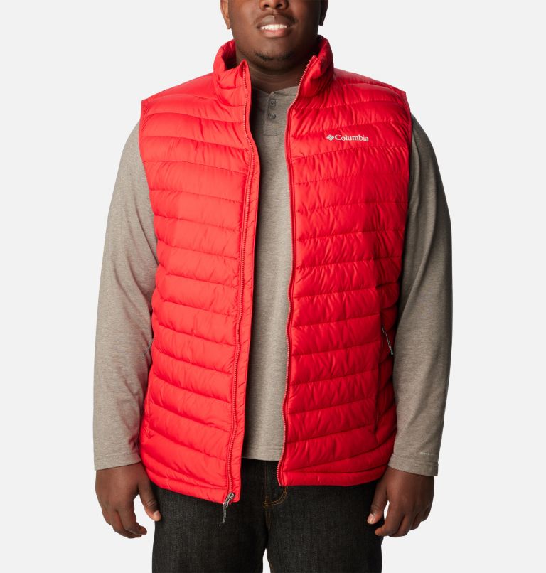 Men's Slope Edge Vest - Big, Color: Mountain Red, image 9