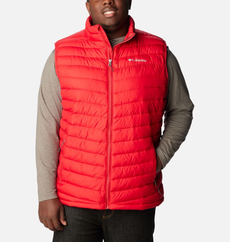 Thumbnail: Men's Slope Edge Vest - Big, Color: Mountain Red, image 1