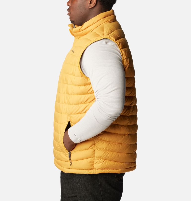 Thumbnail: Men's Slope Edge Vest - Big, Color: Raw Honey, image 3