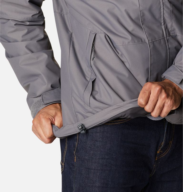 Thumbnail: Men's Gulfport Interchange Jacket, Color: City Grey, image 11