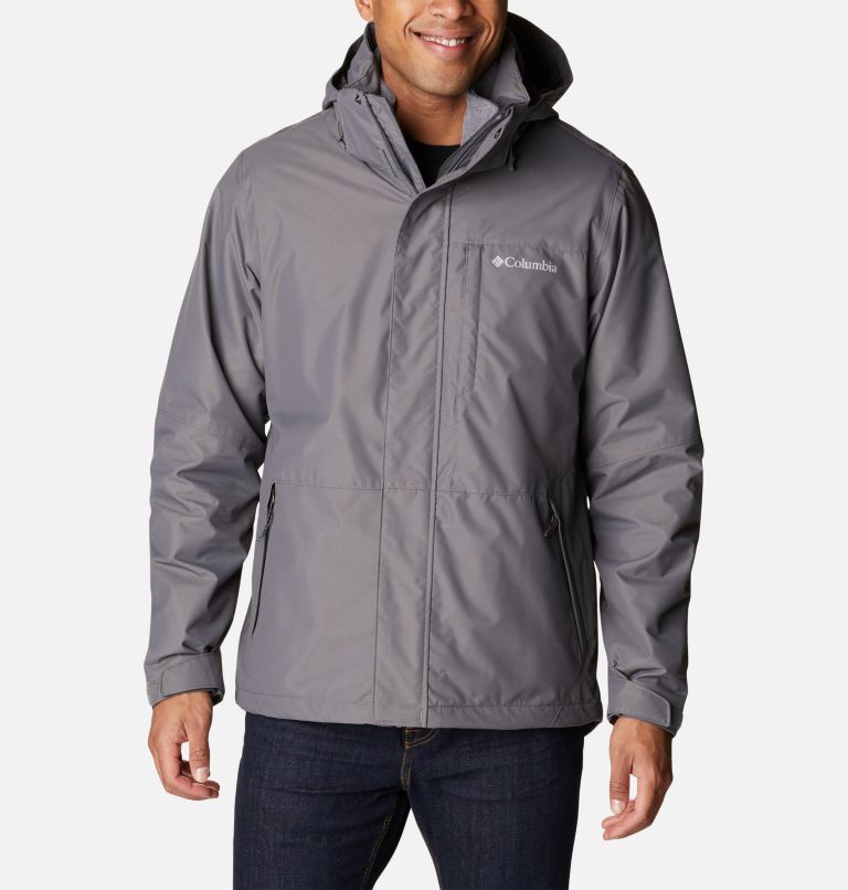 Men's Gulfport Interchange Jacket, Color: City Grey, image 1