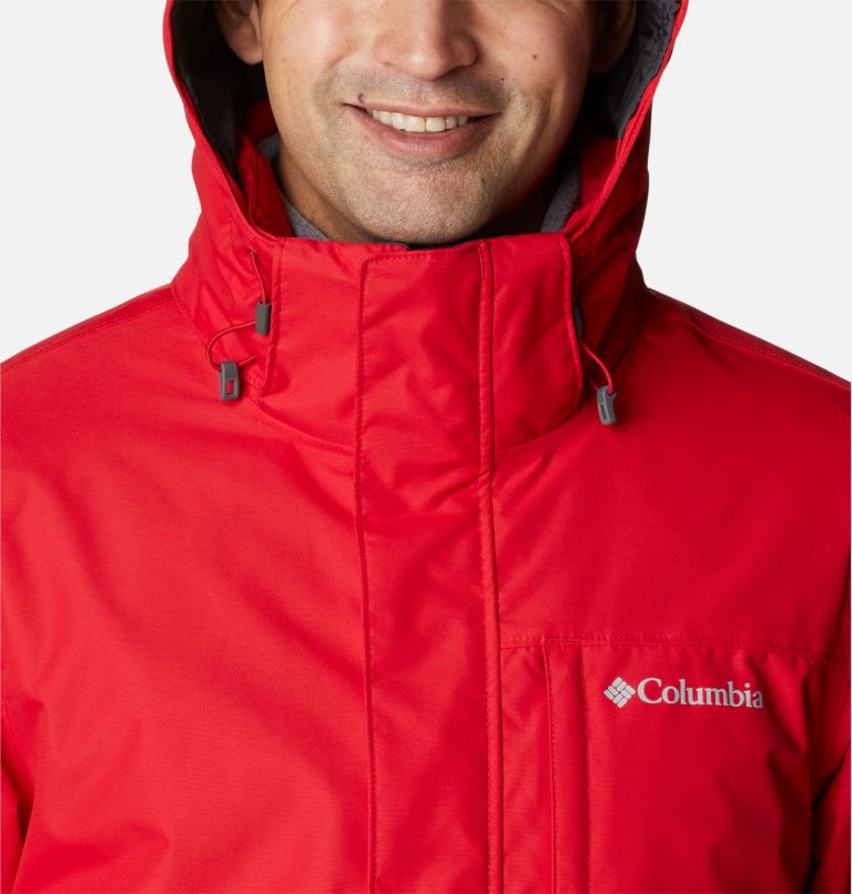 Thumbnail: Men's Gulfport Interchange Jacket, Color: Mountain Red, image 4