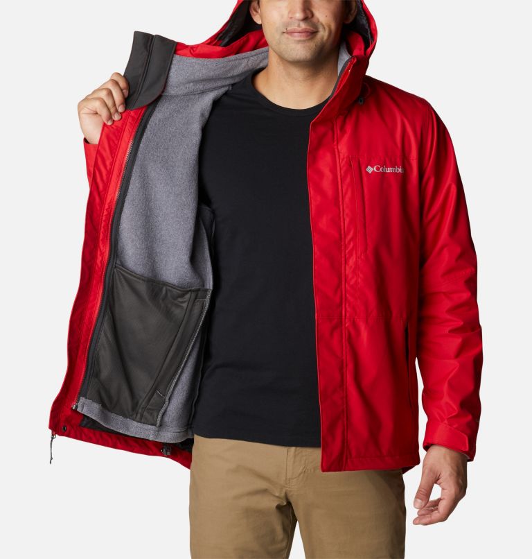 Thumbnail: Men's Gulfport Interchange Jacket, Color: Mountain Red, image 5