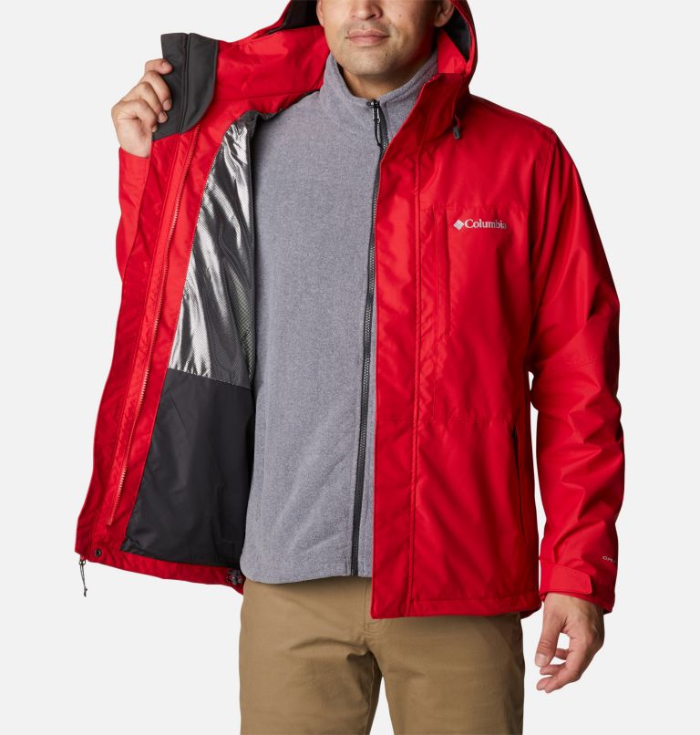 Men's Gulfport Interchange Jacket, Color: Mountain Red, image 6