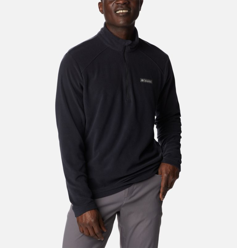 Forro polar con media cremallera Lake Aloha para hombre, Color: Black, image 5