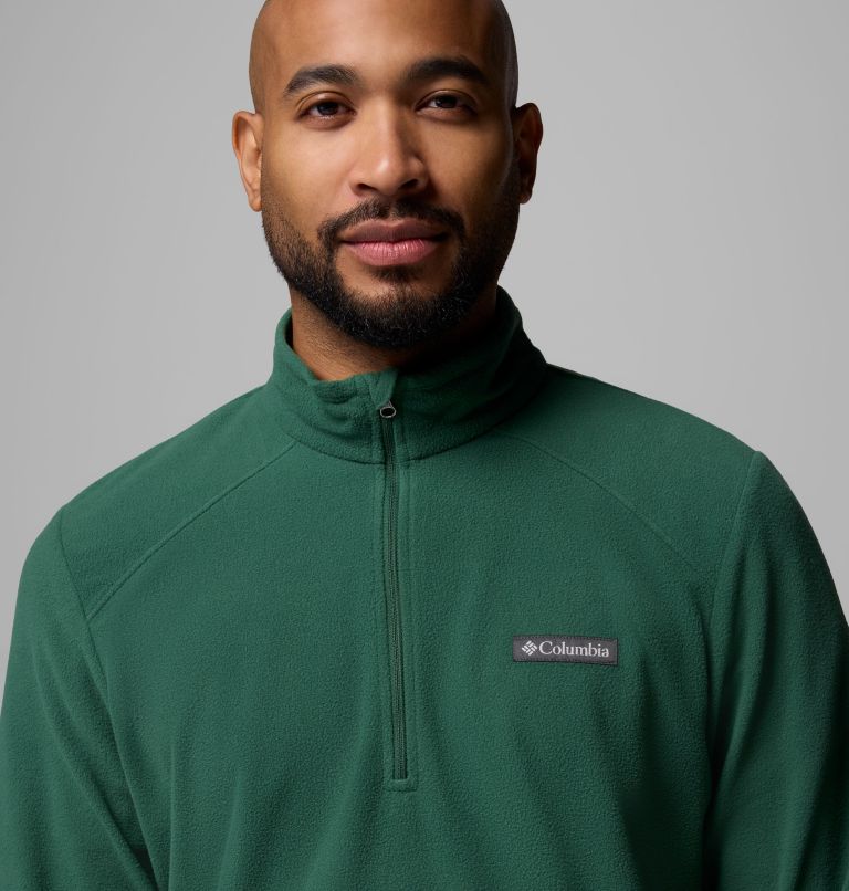 Men's Lake Aloha Half Zip Fleece Pullover, Color: Rain Forest, image 5