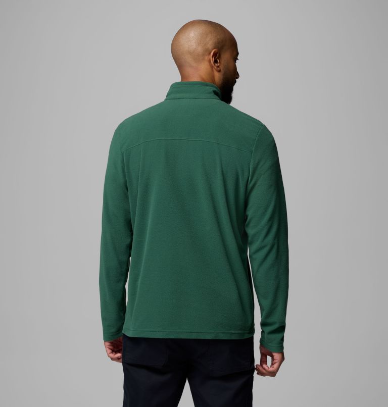 Men's Lake Aloha Half Zip Fleece Pullover, Color: Rain Forest, image 3