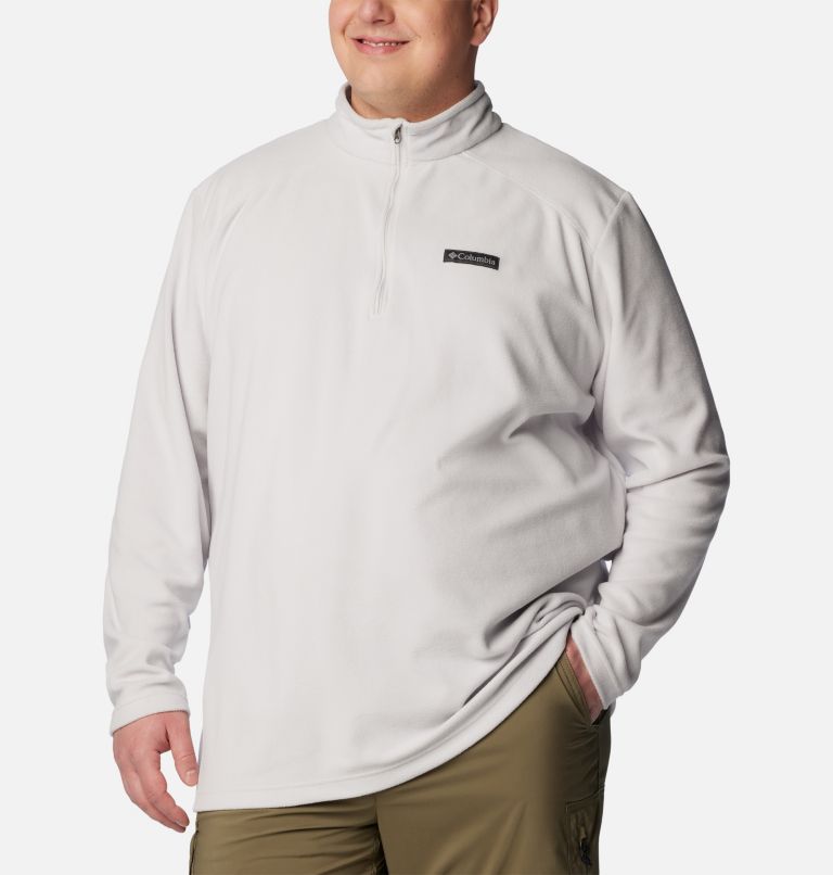 Men's Lake Aloha Half Zip Fleece Pullover - Big, Color: Nimbus Grey, image 5
