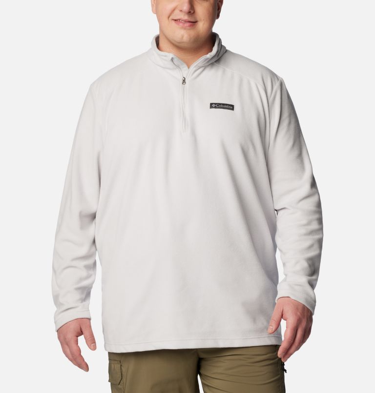 Men's Lake Aloha Half Zip Fleece Pullover - Big, Color: Nimbus Grey, image 1