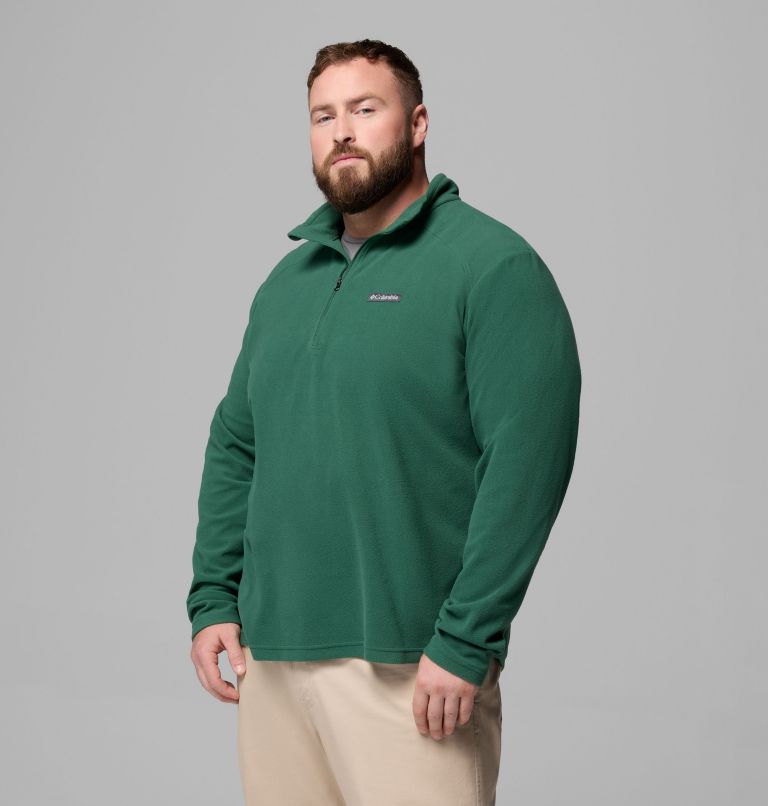 Men's Lake Aloha Half Zip Fleece Pullover - Big, Color: Rain Forest, image 4