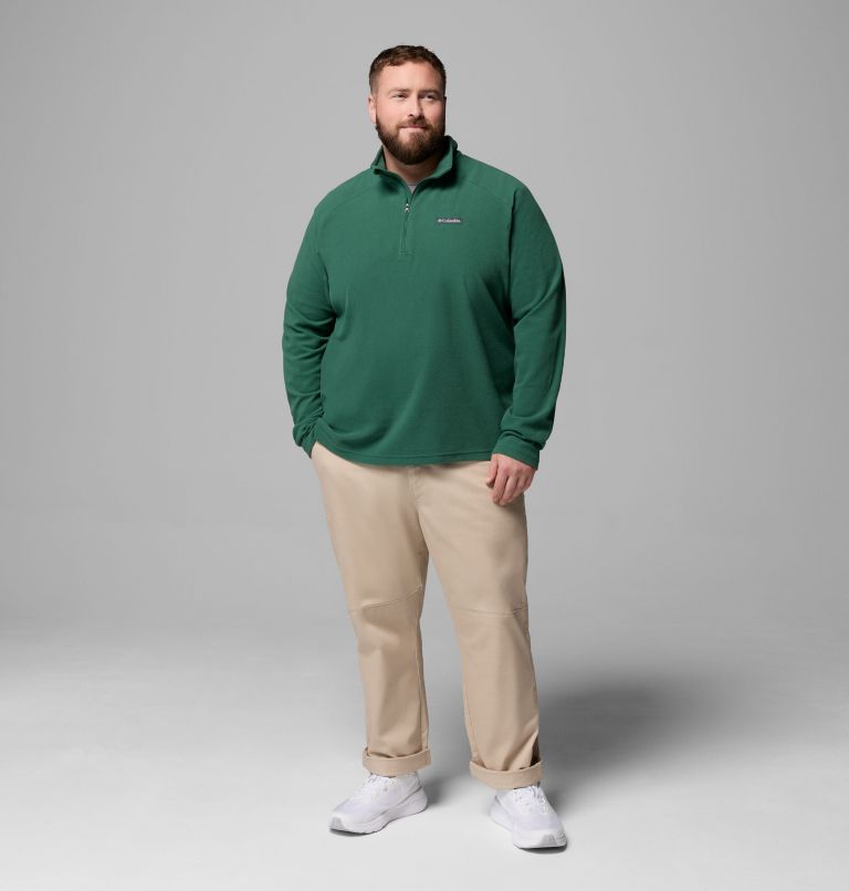 Men's Lake Aloha Half Zip Fleece Pullover - Big, Color: Rain Forest, image 2