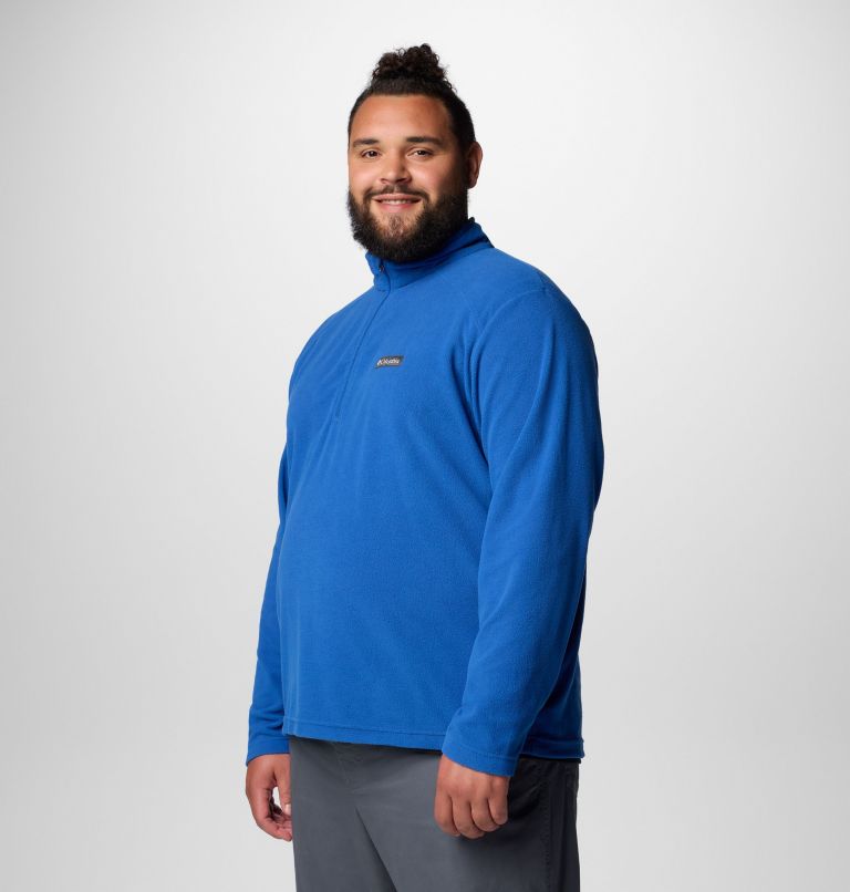 Men's Lake Aloha Half Zip Fleece Pullover - Big, Color: Mountain Blue, image 4