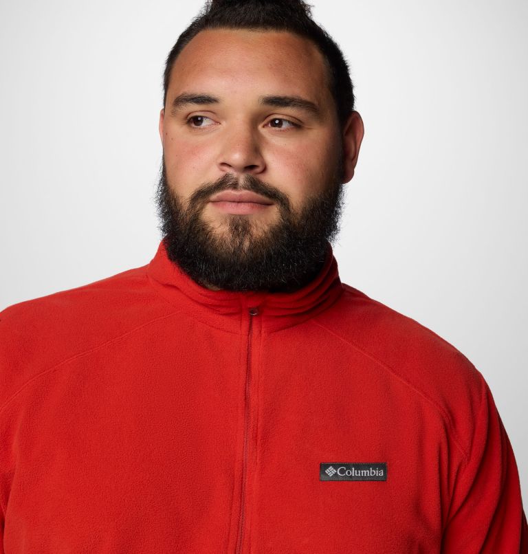 Men's Lake Aloha Half Zip Fleece Pullover - Big, Color: Sail Red, image 5