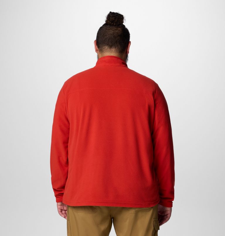 Men's Lake Aloha Half Zip Fleece Pullover - Big, Color: Sail Red, image 2