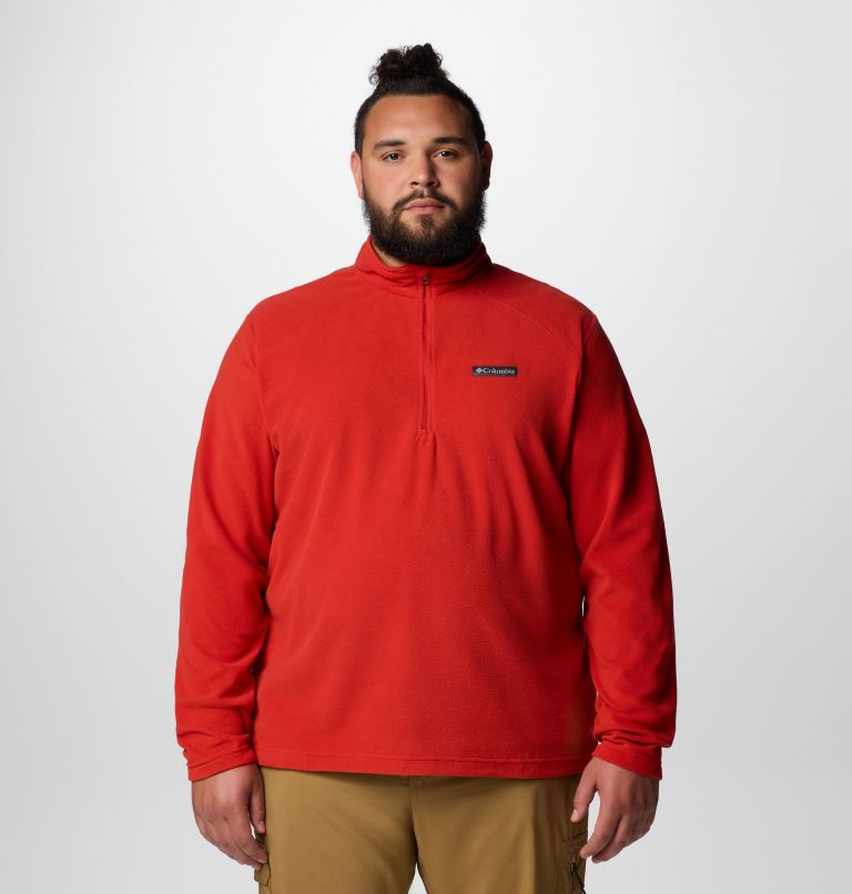 Men's Lake Aloha Half Zip Fleece Pullover - Big, Color: Sail Red, image 1