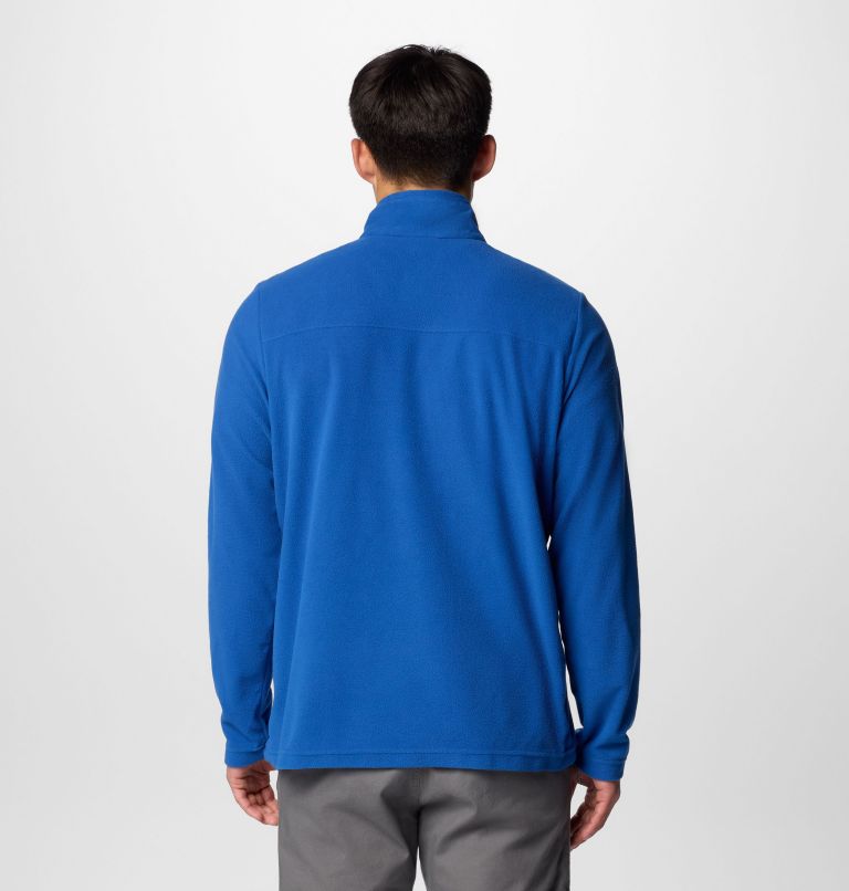 Men's Lake Aloha Half Zip Fleece Pullover - Tall, Color: Mountain Blue, image 2