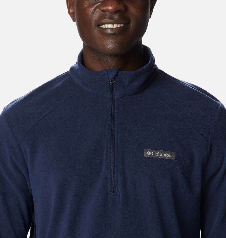 Men's Lake Aloha Half Zip Fleece Pullover - Tall, Color: Collegiate Navy, image 4