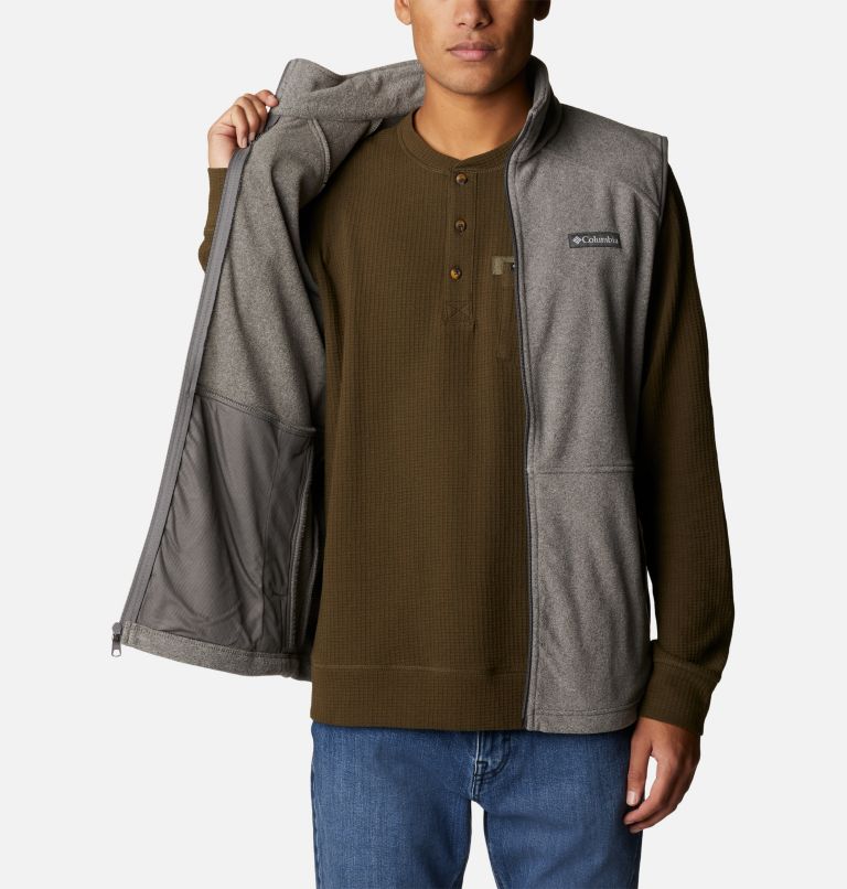 Castle Dale Fleece Weste für Männer, Color: Charcoal Heather, image 5