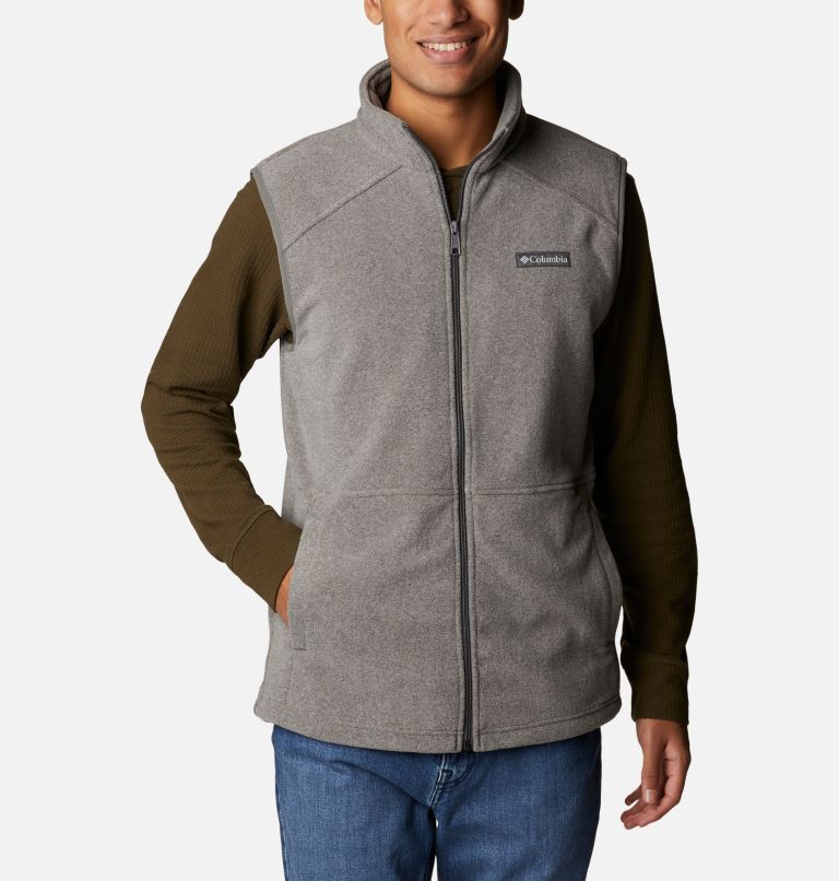 Castle Dale Fleece Weste für Männer, Color: Charcoal Heather, image 1
