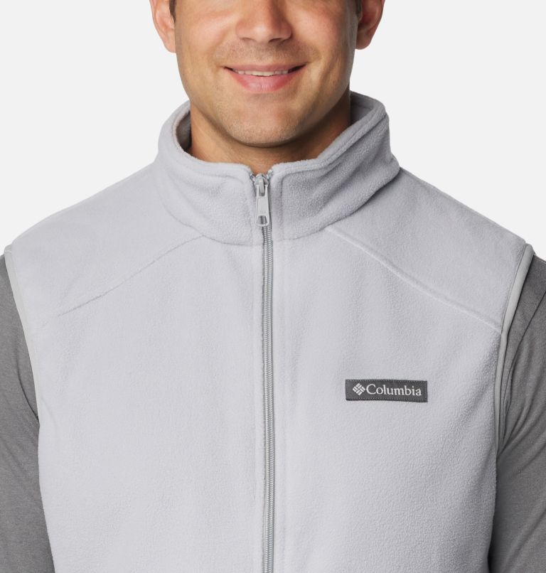 Men's Castle Dale Fleece Vest, Color: Columbia Grey, image 4