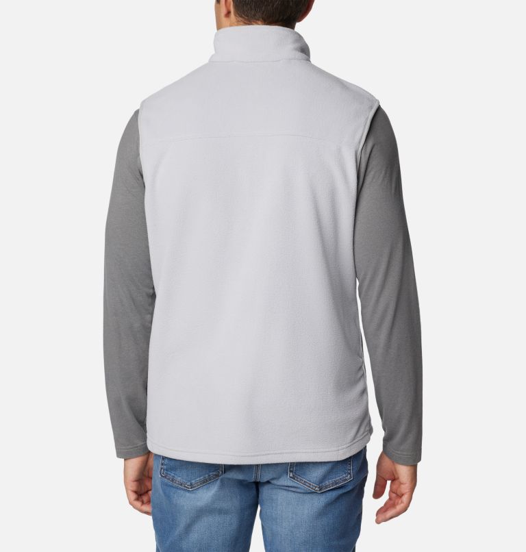 Men's Castle Dale Fleece Vest, Color: Columbia Grey, image 2
