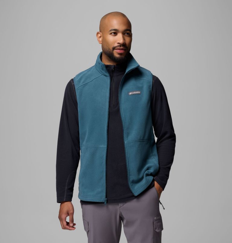 Men's Castle Dale Fleece Vest, Color: Everblue, image 5