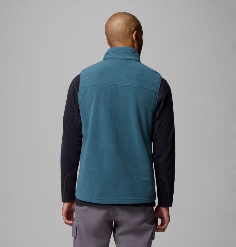 Men's Castle Dale Fleece Vest, Color: Everblue, image 3