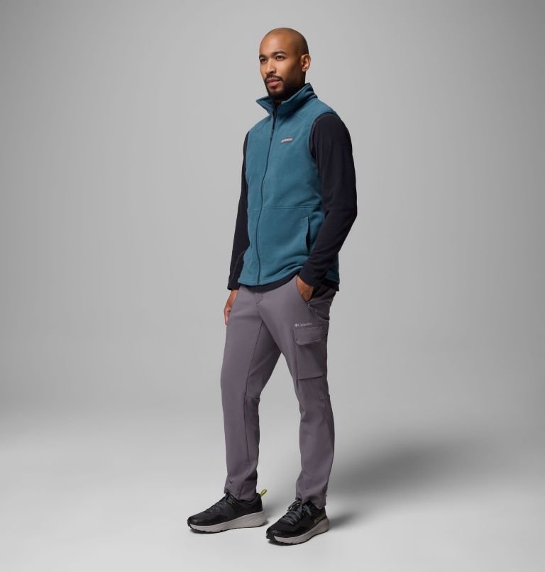 Men's Castle Dale Fleece Vest, Color: Everblue, image 2