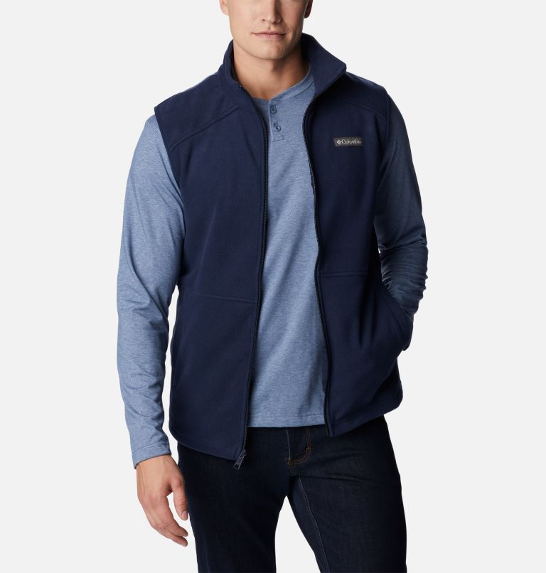 Castle Dale Fleece Vest | 464 | M, Color: Collegiate Navy, image 6