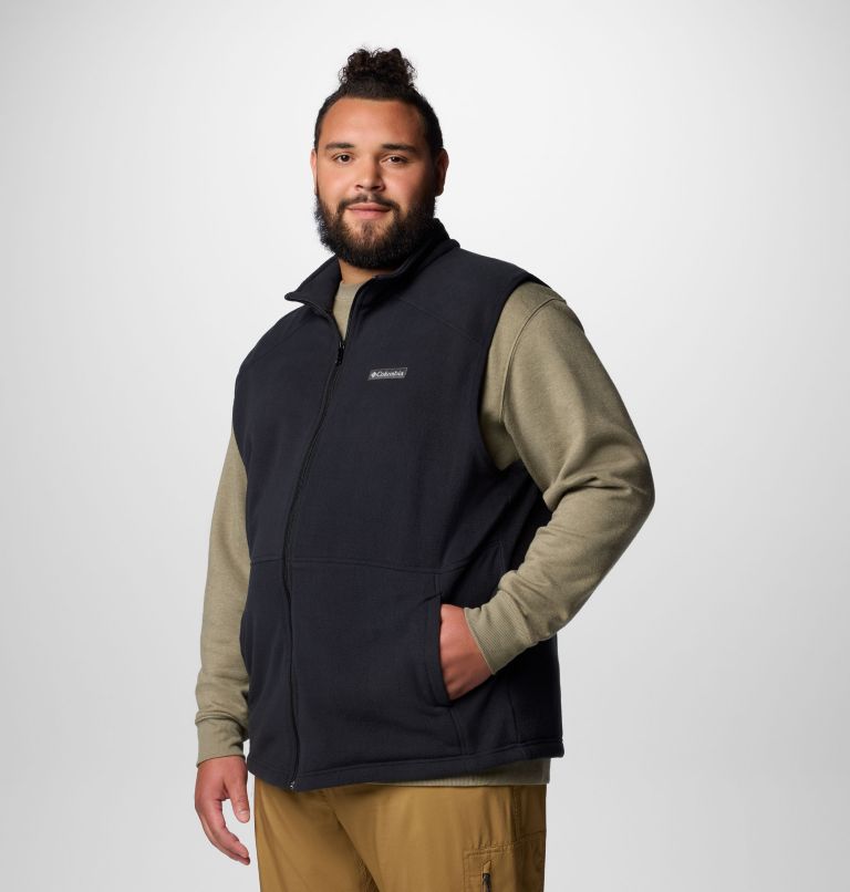 Men's Castle Dale Fleece Vest - Big, Color: Black, image 4