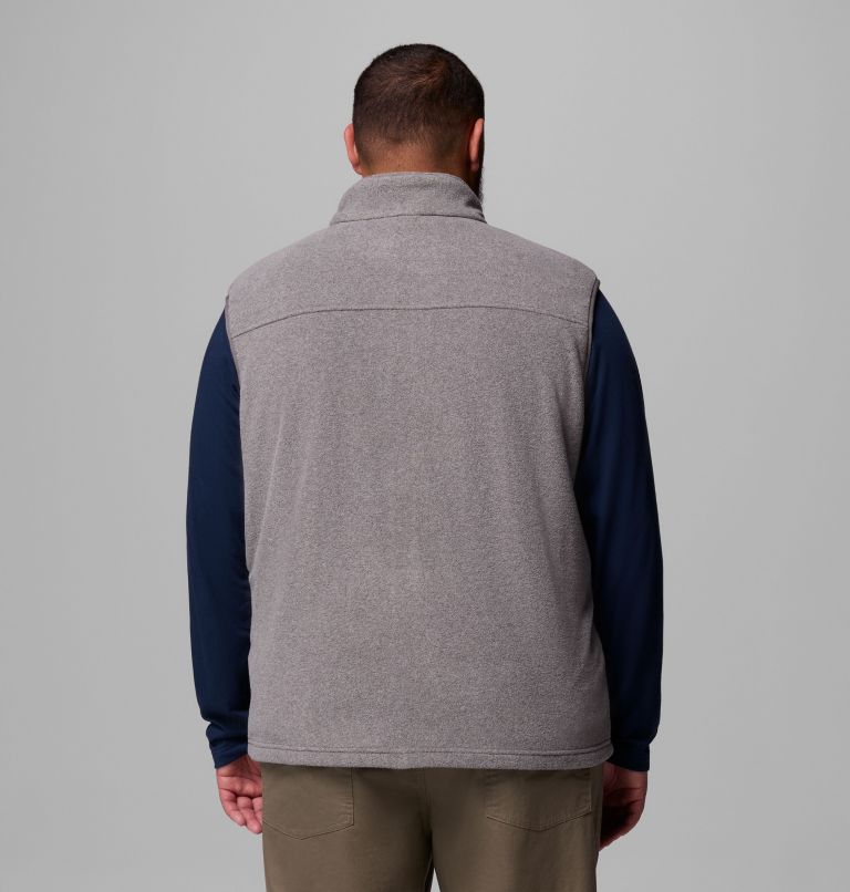 Men's Castle Dale Fleece Vest - Big, Color: Charcoal Heather, image 3