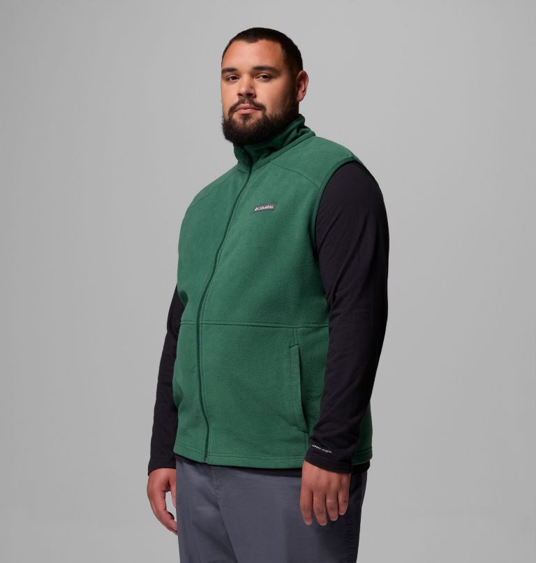 Men's Castle Dale Fleece Vest - Big, Color: Rain Forest, image 4