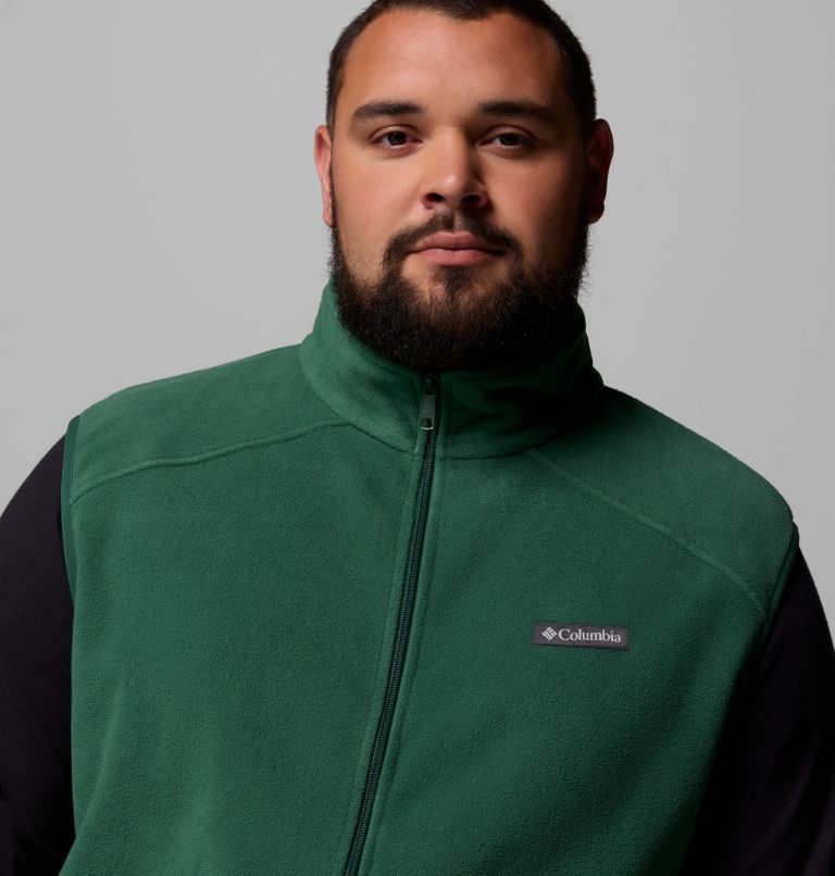Men's Castle Dale Fleece Vest - Big, Color: Rain Forest, image 6