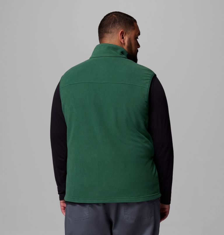 Men's Castle Dale Fleece Vest - Big, Color: Rain Forest, image 3