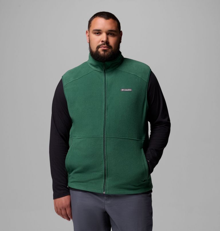 Men's Castle Dale Fleece Vest - Big, Color: Rain Forest, image 1