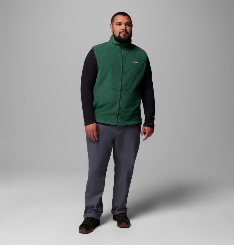 Men's Castle Dale Fleece Vest - Big, Color: Rain Forest, image 2