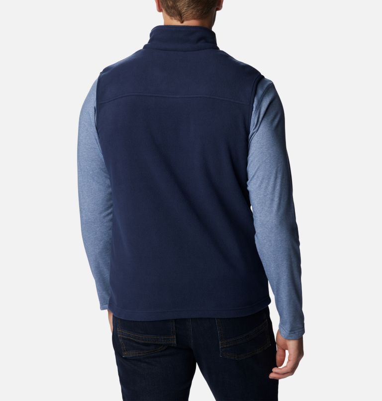 Men's Castle Dale Fleece Vest - Tall, Color: Collegiate Navy, image 2