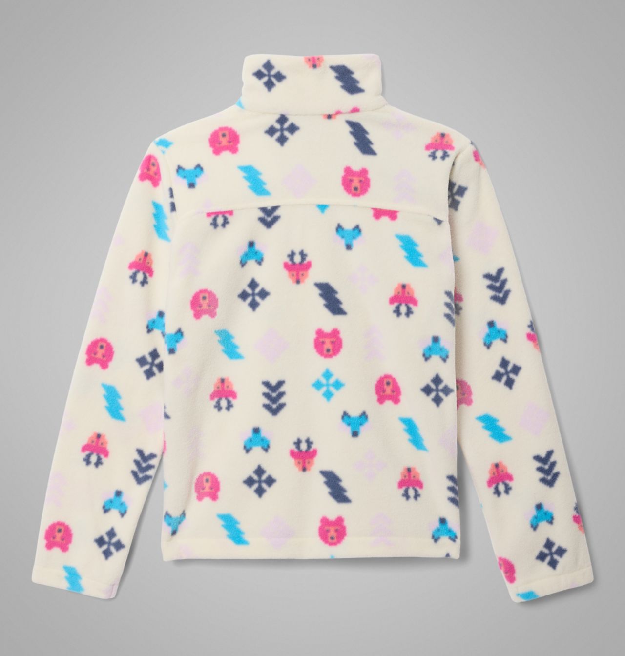 Girls' Castle Dale™ Printed Full Zip Fleece Jacket 2