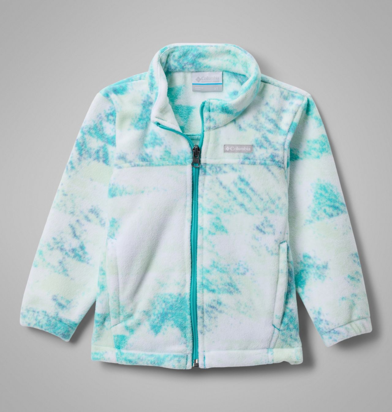 Girls' Toddler Castle Dale™ Printed Full Zip Fleece Jacket | 455 | 3T 1