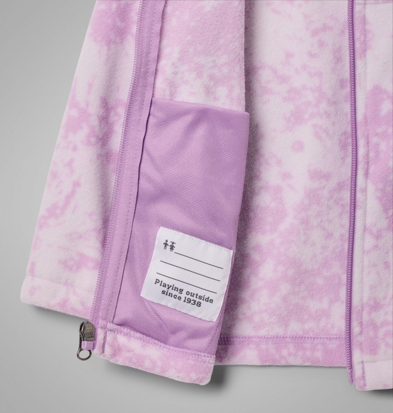 Girls' Toddler Castle Dale™ Printed Full Zip Fleece Jacket 3