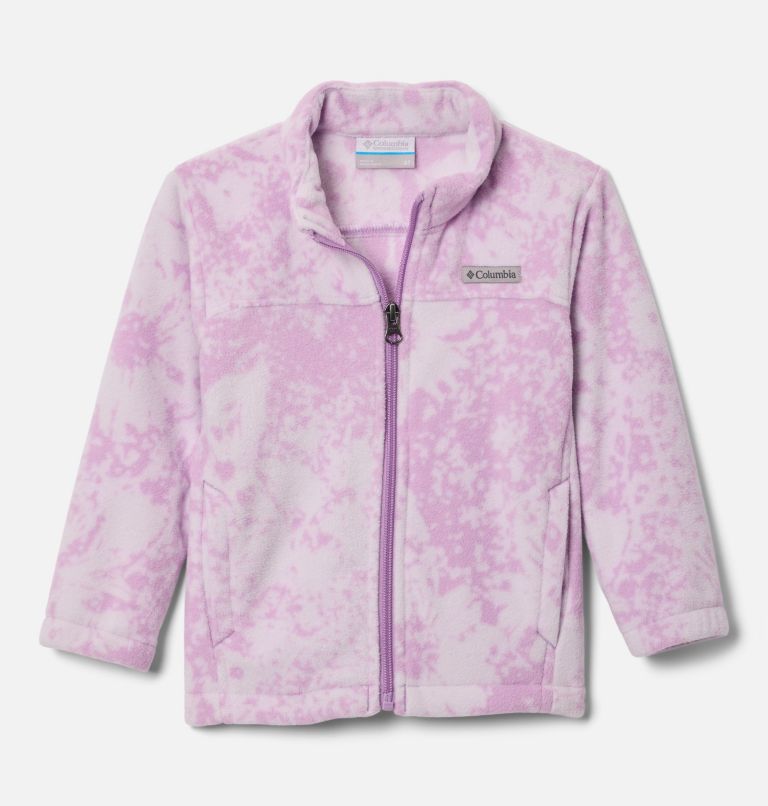 Girls' Toddler Castle Dale Printed Full Zip Fleece Jacket, Color: Gumdrop Whimsy, image 1